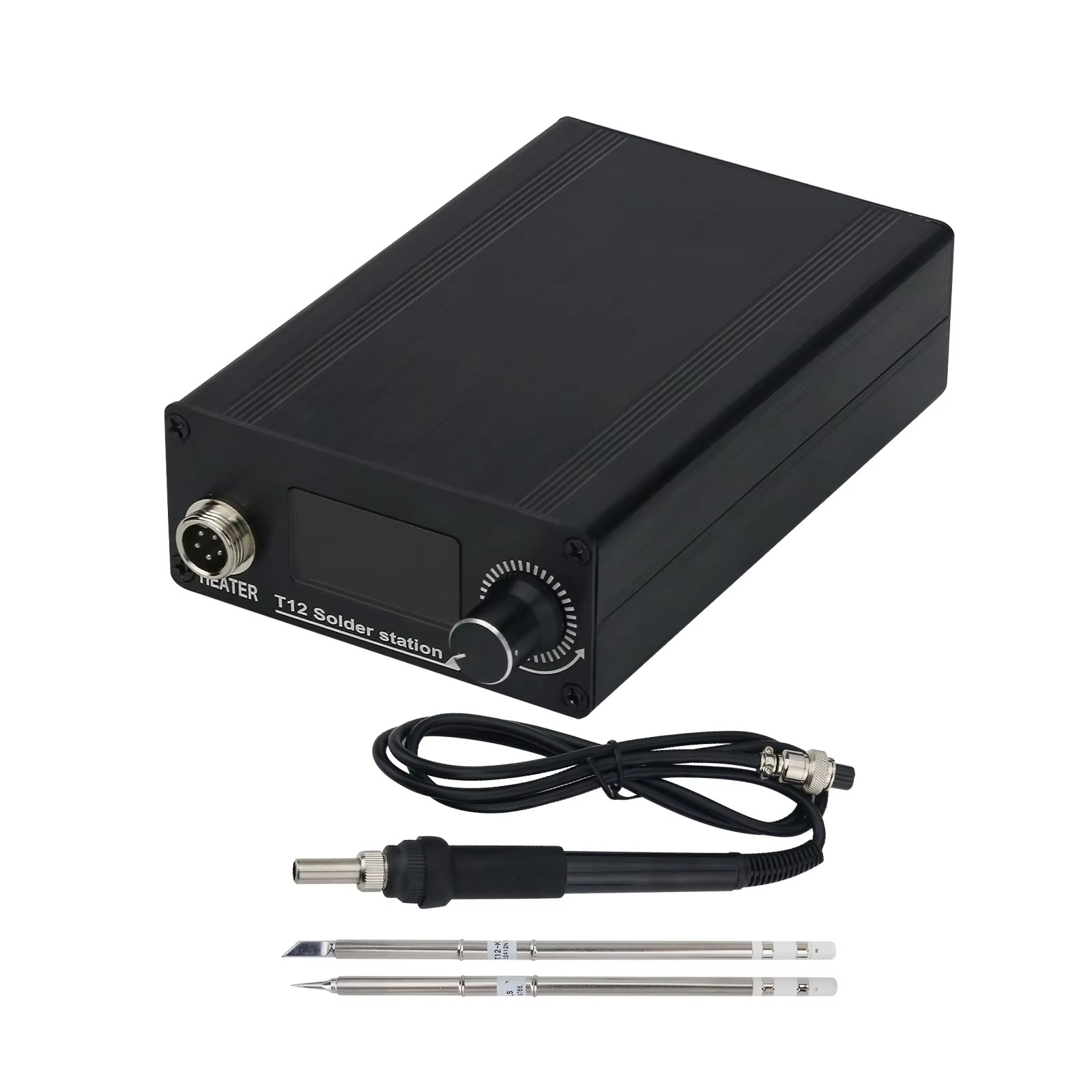 Soldering Station T12 Oled - สถานีบัดกรี STM32 V3.1S T12 120W OLED