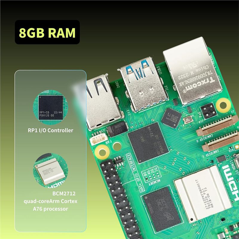 T23C ชุดเริ่มต้น Irasptek สำหร - Raspberry Pi 5 8Gb Kit บทวิจารณ์และราคา