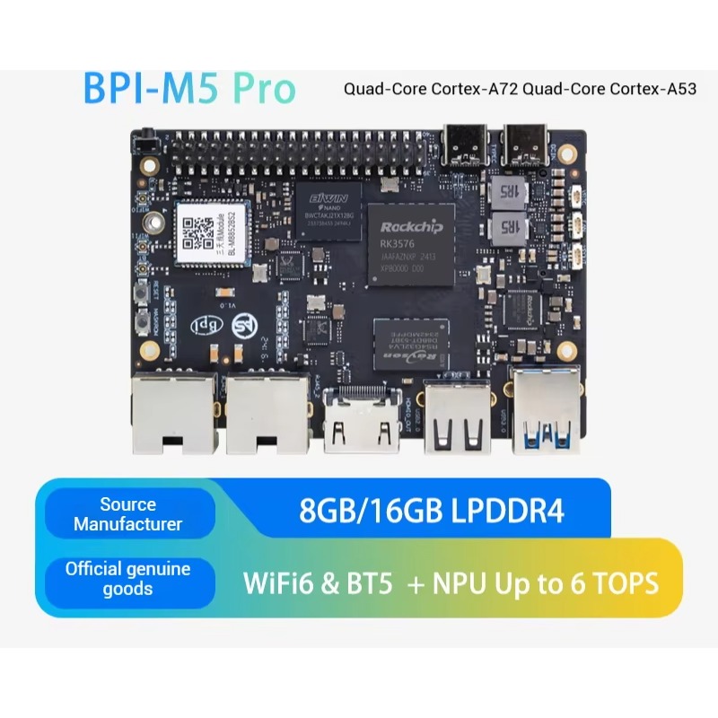 【ขายดี】BPI-M5 Pro Amlogic S905 - Banana Pi Bpi-M5 บทวิจารณ์และราคา