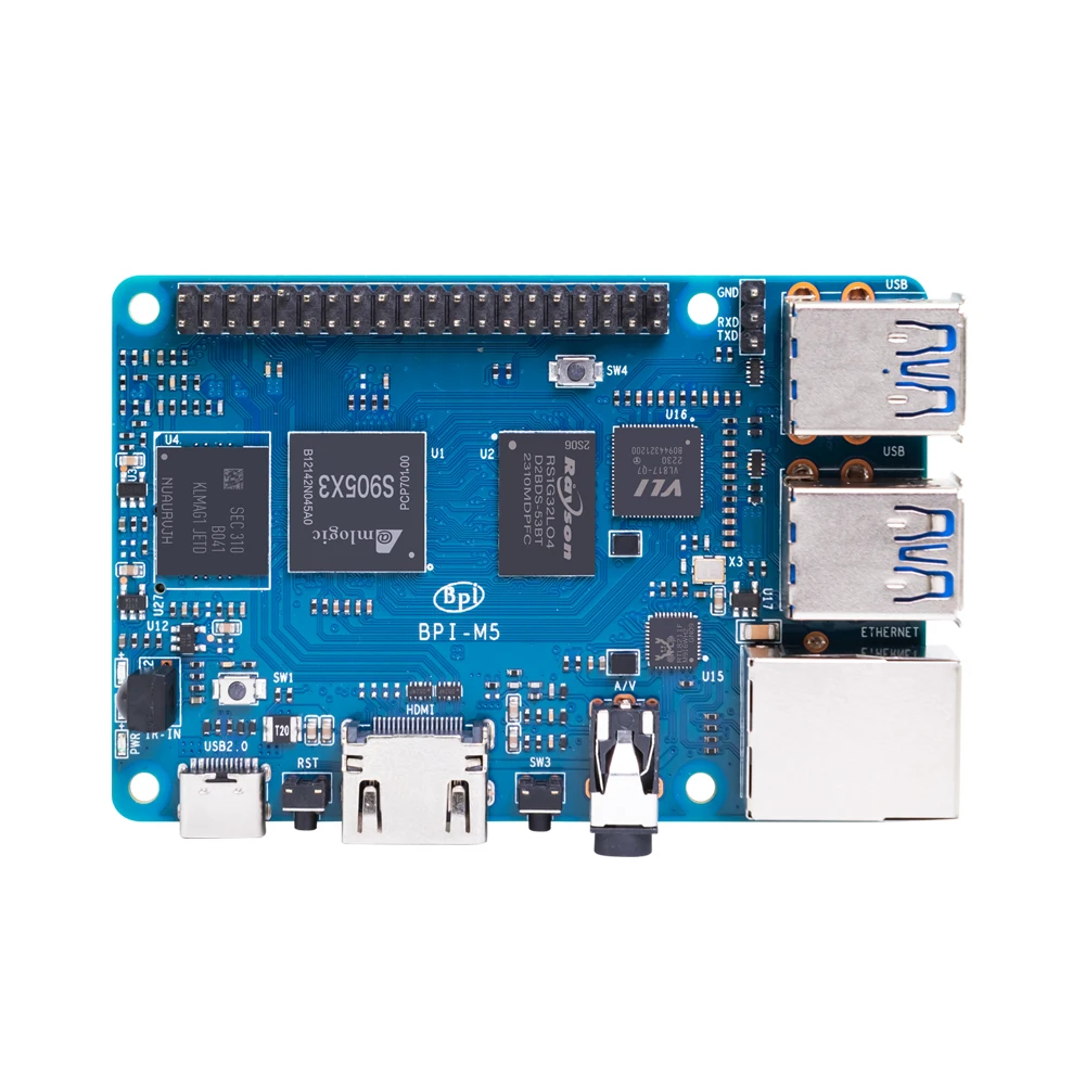 บานาน่าพาย BPI-M5 Amlogic S905 - Banana Pi Bpi-M5 บทวิจารณ์และราคา